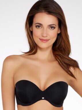 #2095 Calvin Klein Women Naked Glamour Strapless Push-up Bra F3493